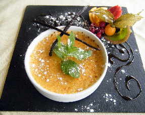 Crême brûlée à la vanille bourbon